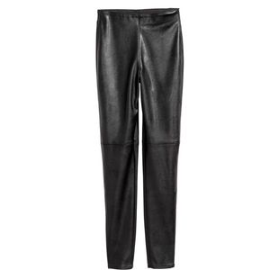 NWT Black Leather Pants